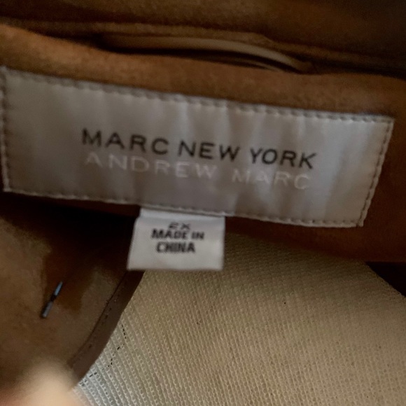 Marc Fisher Suede Jacket 2X - Picture 6 of 8